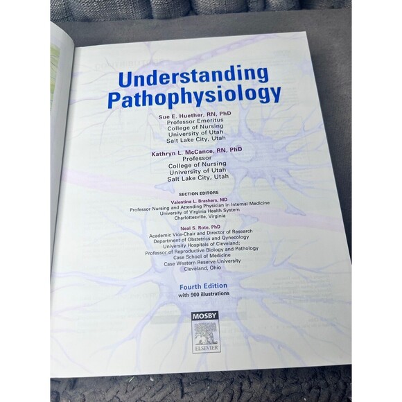 Understanding Pathophysiology 4th Edition CD included Hardback Book Mosby - Picture 6 of 9
